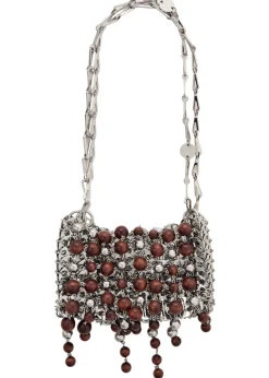 1969 Nano bead metal disc shoulder bag