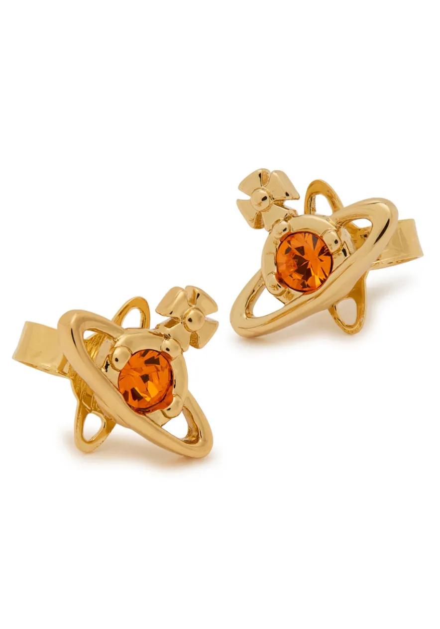 Nano Solitare orb earrings