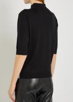 Naples funnel-neck cashmere jumper