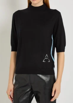 Naples funnel-neck cashmere jumper