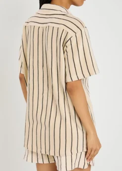 Naram striped terry shirt