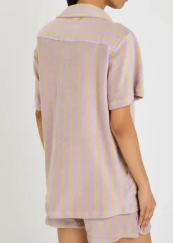 Naram striped terry shirt