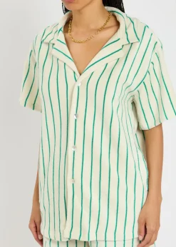 Naram striped terry shirt