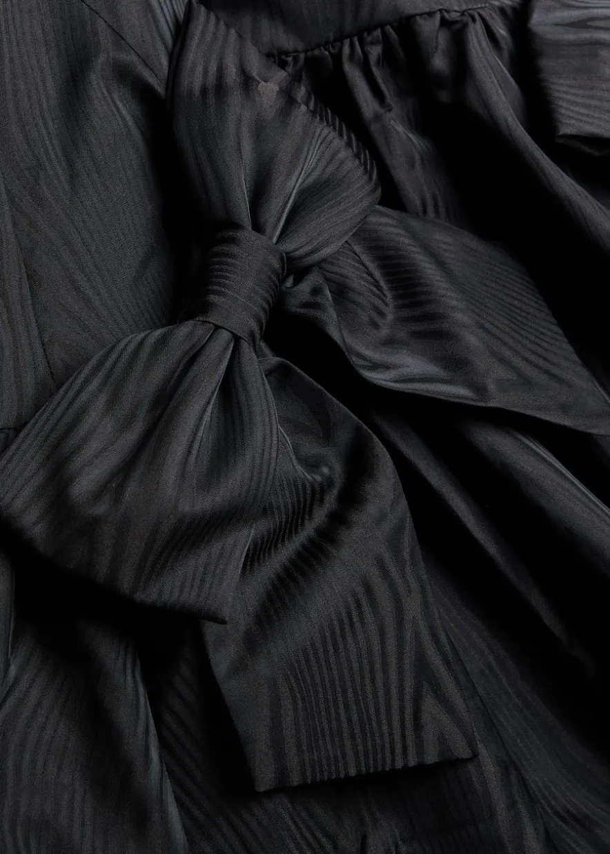 Narcissa jacquard taffeta midi dress