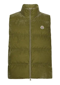 Natadola quilted flocked gilet