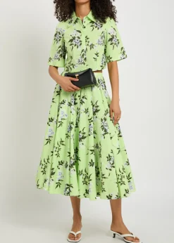 Natalie floral-print cotton shirt