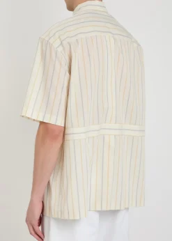 Nathaniel striped woven shirt