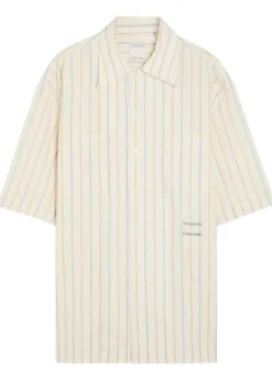 Nathaniel striped woven shirt