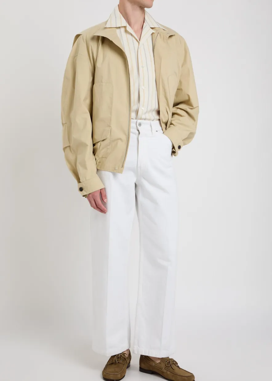 Nathaniel striped woven shirt