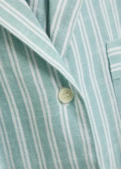 Nautico Shortie woven pyjama set