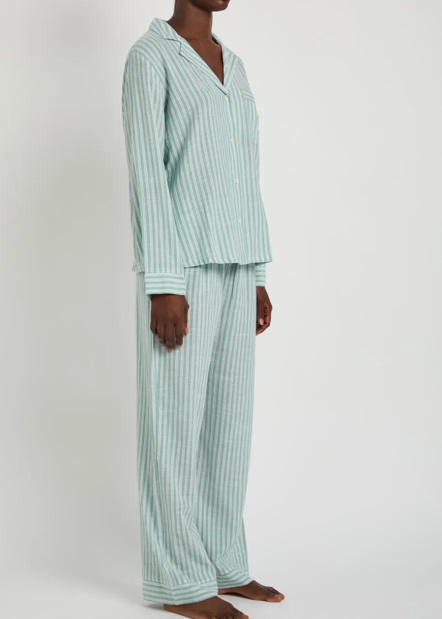 Nautico woven pyjama set