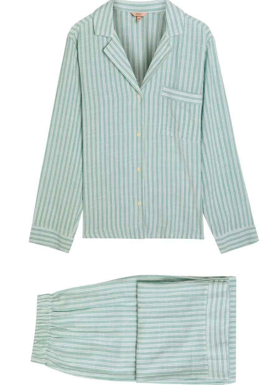 Nautico woven pyjama set