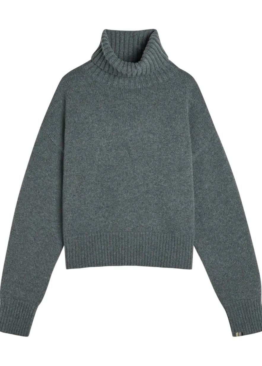 N°434 Crop Xtra roll-neck cashmere jumper