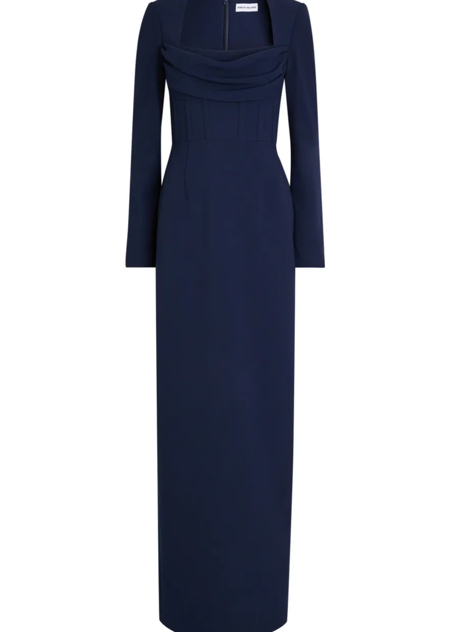 Nemy crepe maxi dress