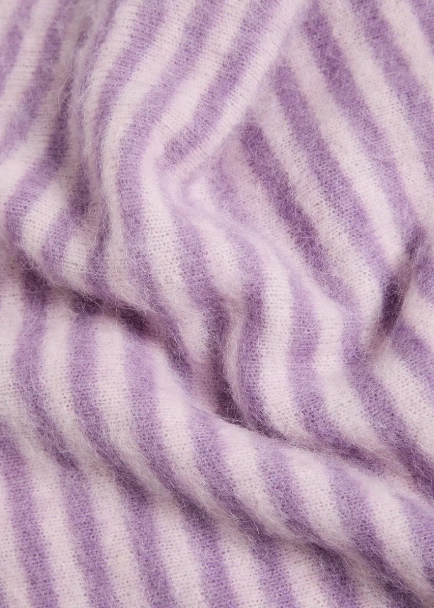 Nenybay striped brushed-knit jumper