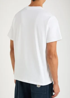 New Badge logo-print cotton T-shirt