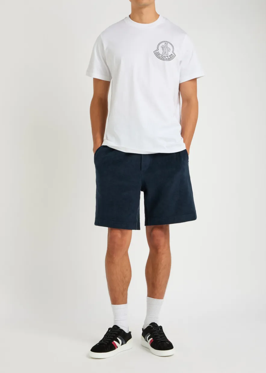 New Badge logo-print cotton T-shirt
