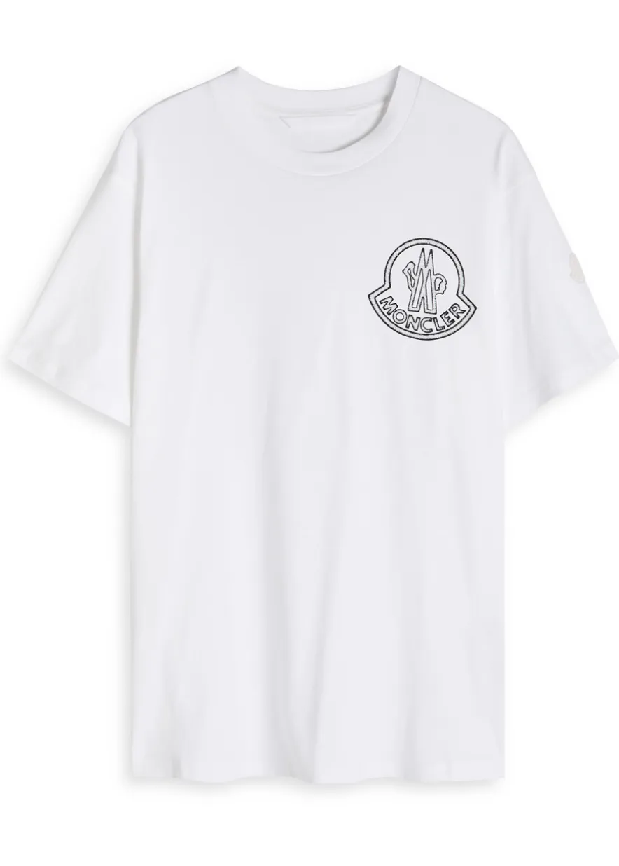 New Badge logo-print cotton T-shirt