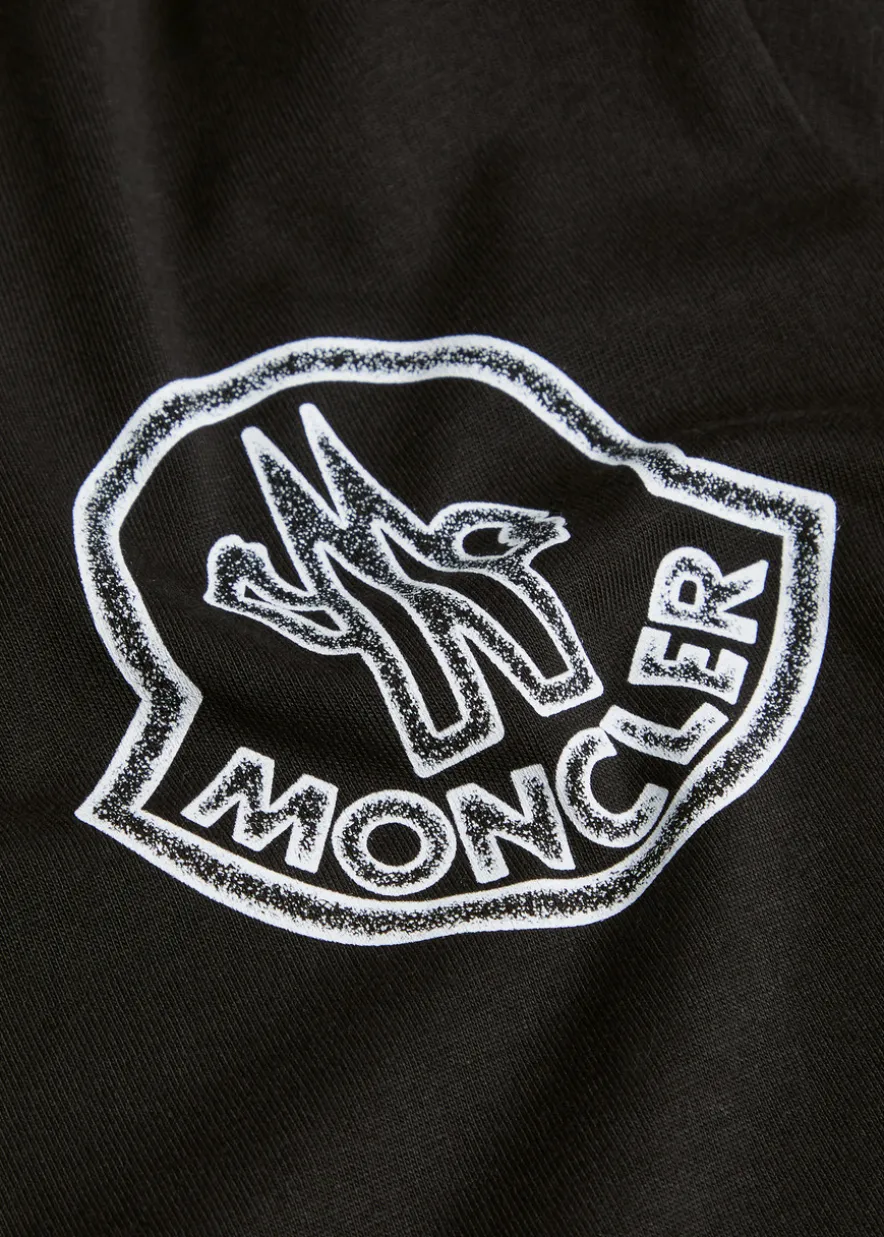 New Badge logo-print cotton T-shirt
