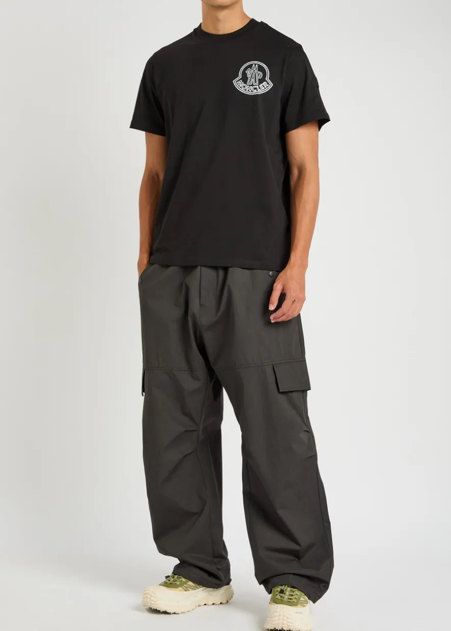 New Badge logo-print cotton T-shirt