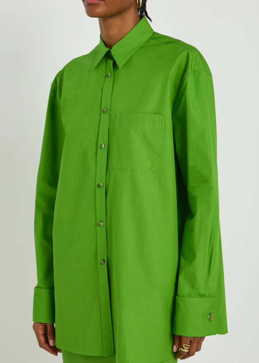 Newton cotton-poplin shirt
