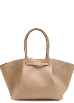 New York grained leather tote