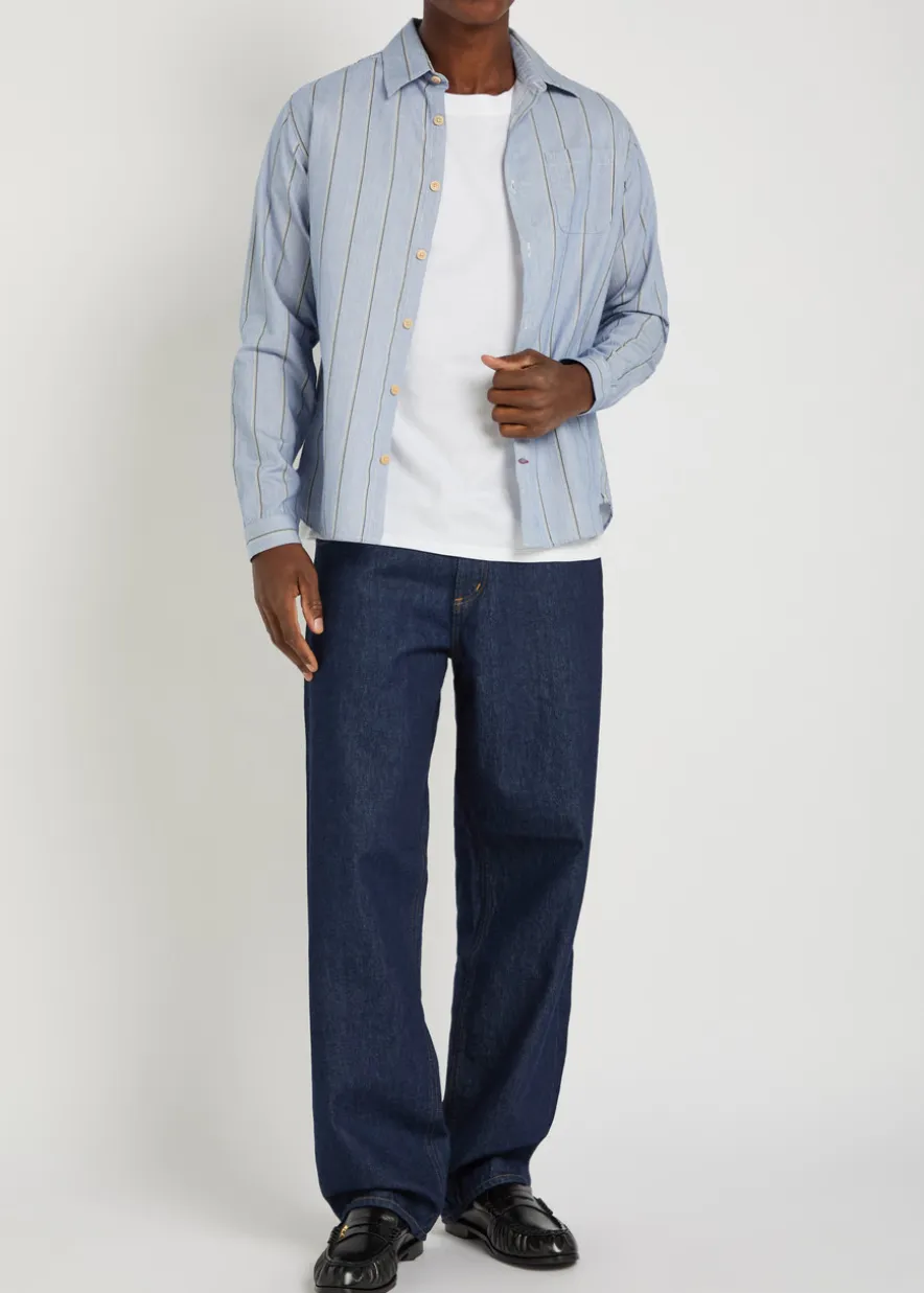 New York Special striped cotton shirt