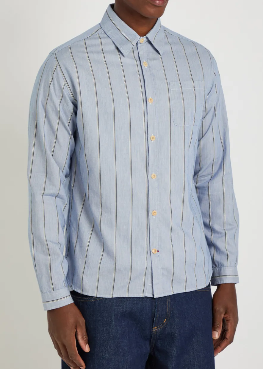 New York Special striped cotton shirt