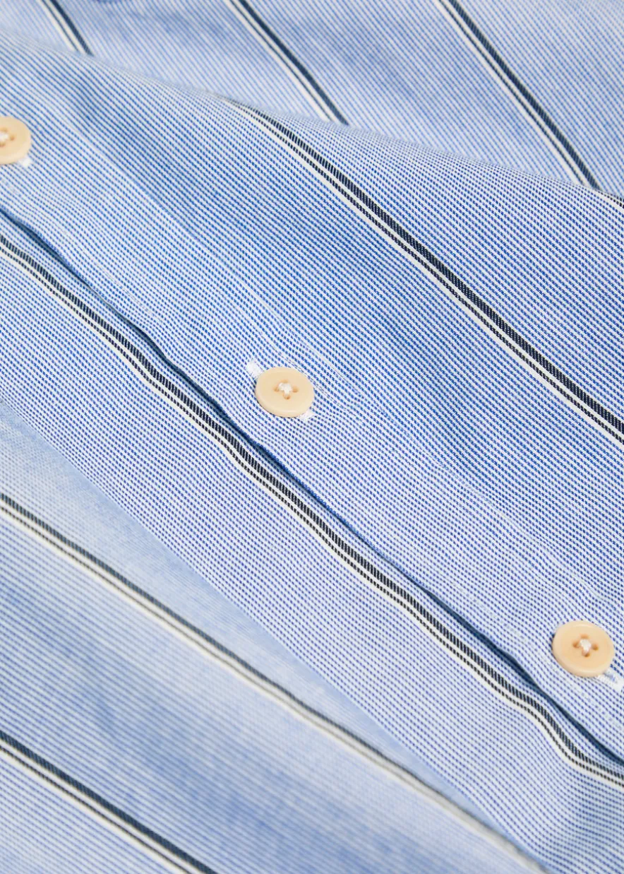 New York Special striped cotton shirt