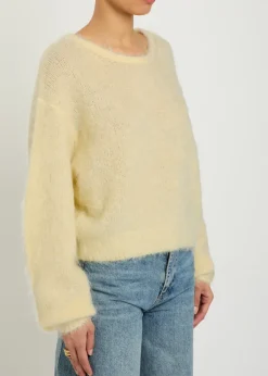 Niby brushed alpaca-blend jumper