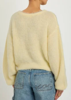 Niby brushed alpaca-blend jumper
