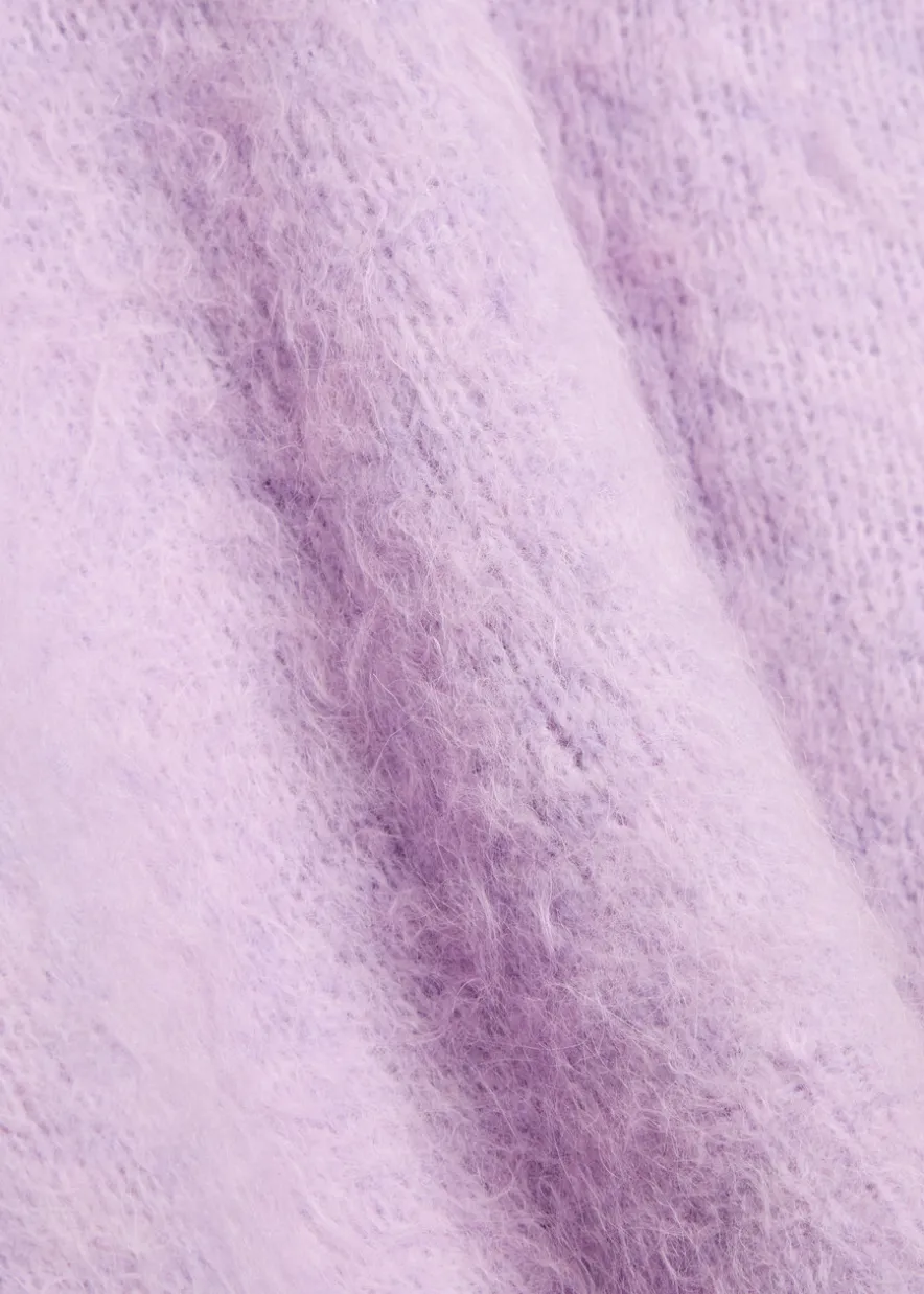 Niby brushed alpaca-blend jumper