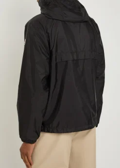 Nidge hooded nylon jacket