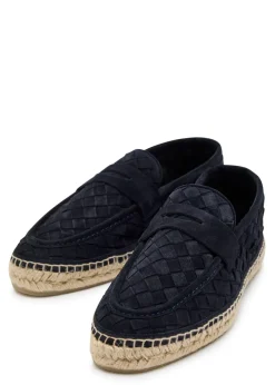 Nilo braided suede espadrille loafers