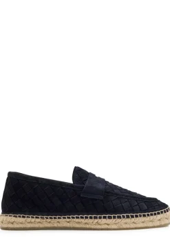Nilo braided suede espadrille loafers