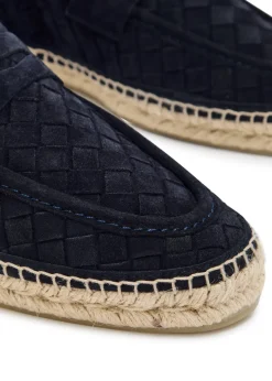Nilo braided suede espadrille loafers