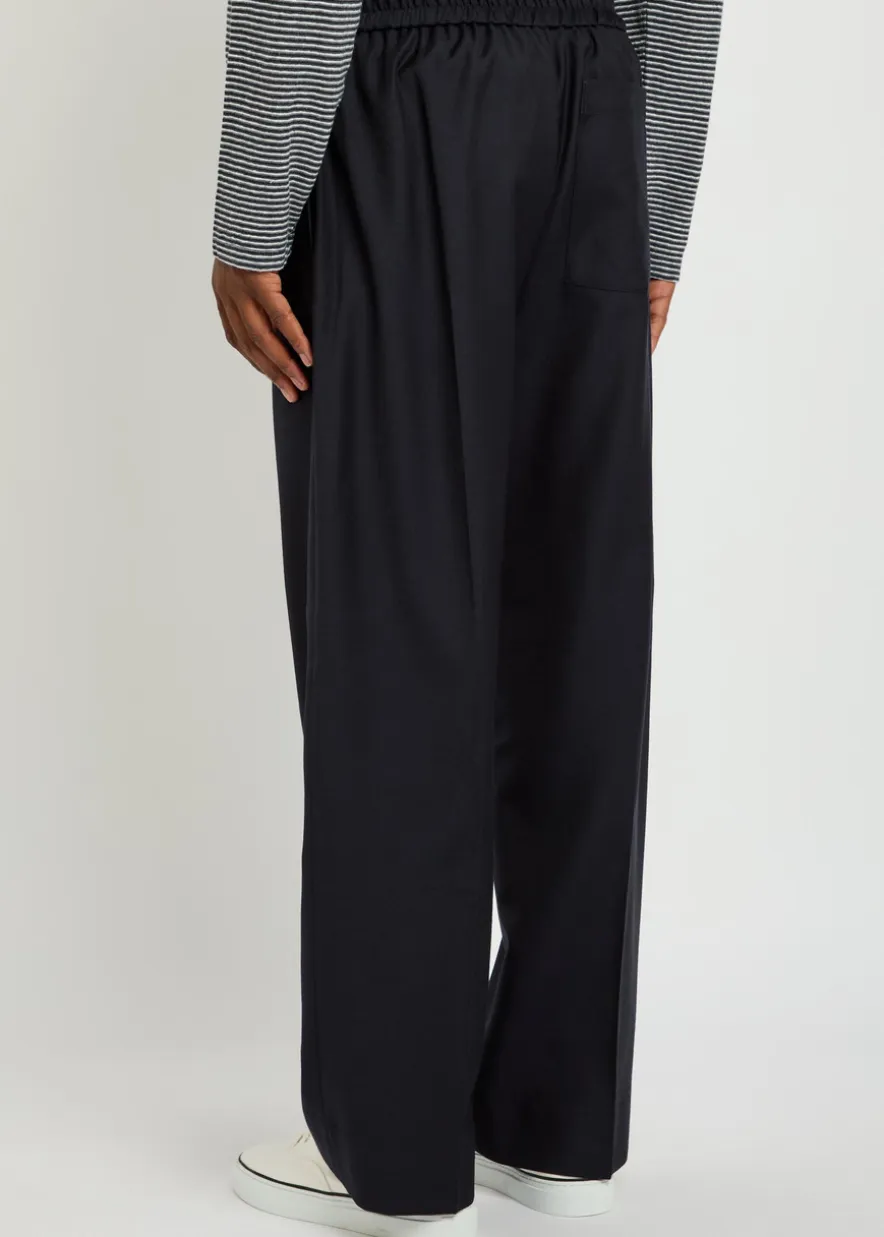 Nilson wool and cashmere-blend trousers