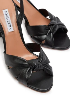Nina 85 leather sandals