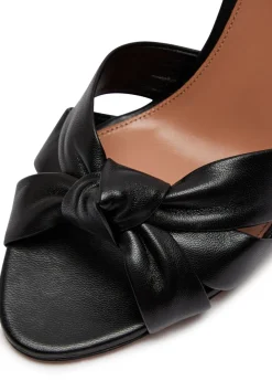 Nina 85 leather sandals