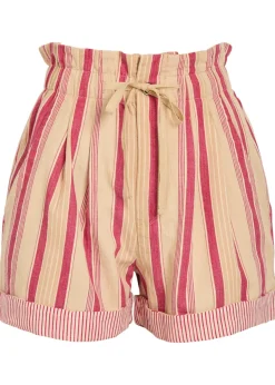 Nirma striped cotton shorts