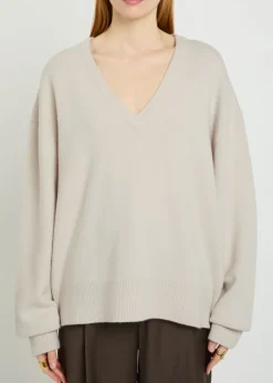 N°457 Jack V-neck cashmere-blend jumper