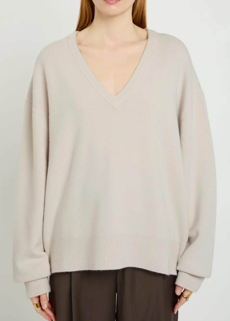 N°457 Jack V-neck cashmere-blend jumper