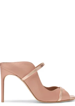 Noah 90 satin heeled sandals