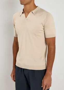 Noah wool polo shirt