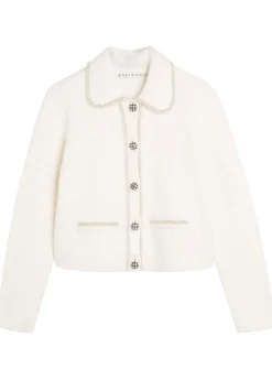 Noella embellished knit jacket