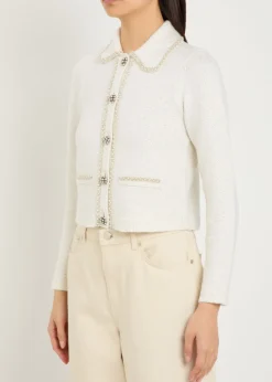 Noella embellished knit jacket