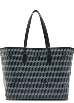 No.55 printed leather tote
