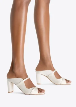 Norah 70 satin heeled sandals
