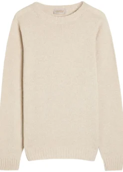 Norfolk cashmere and wool-blend jumper