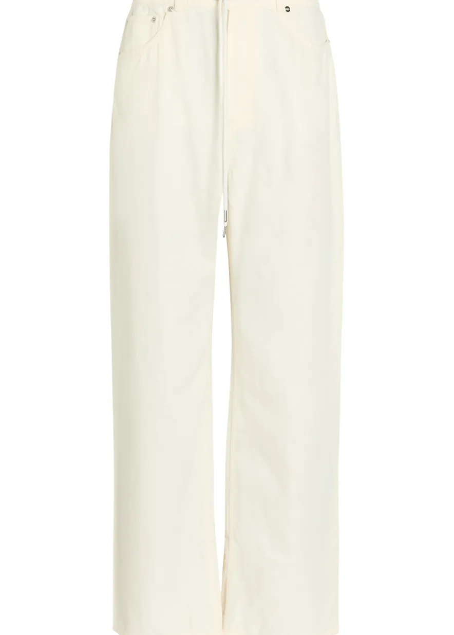 Normandie drawstring straight-leg jeans